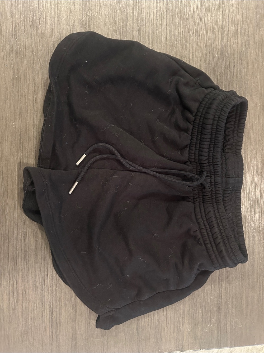 H&M Black Women's Athletic Drawstring Shorts